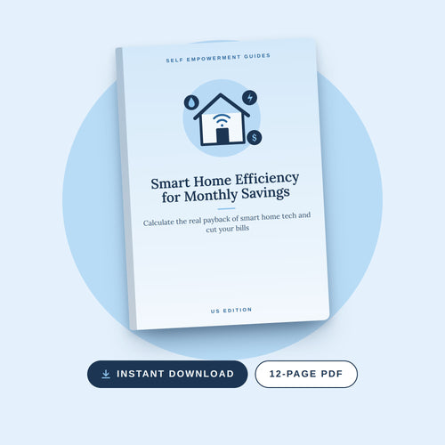 Smart Home Efficiency for Monthly Savings guide cover